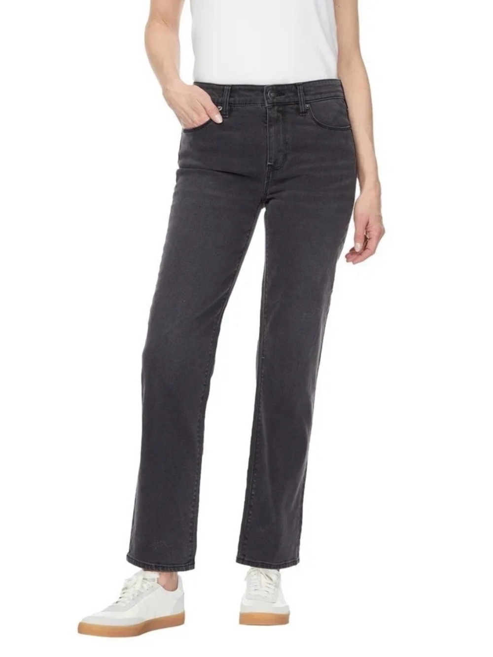 Hudson Jeans Straight Leg Night Time (Black)
